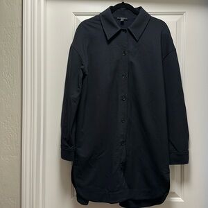 COS Black Shirt Dress